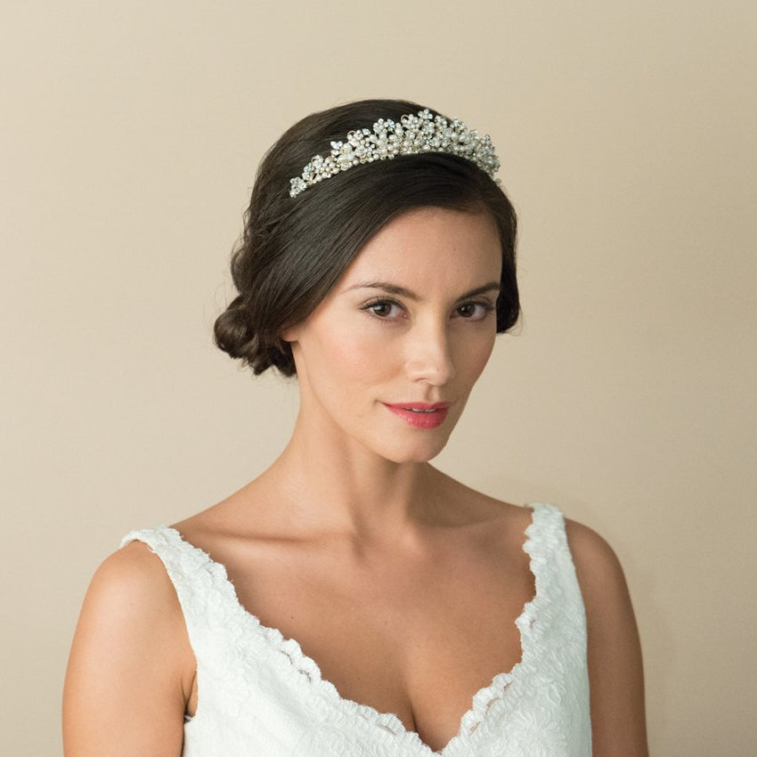 Couronne princesse Bailey Or - Diadème Collection - MP Paris