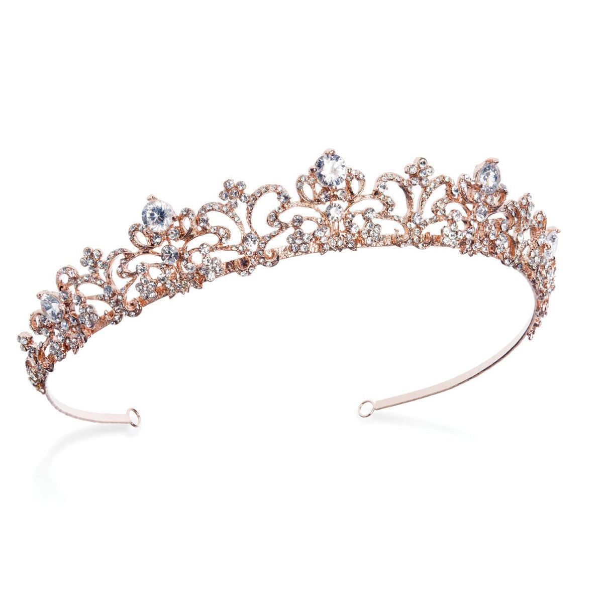 TIARE SWAROVSKI&lt;BR&gt;Elizabeth Or rose - MP Paris