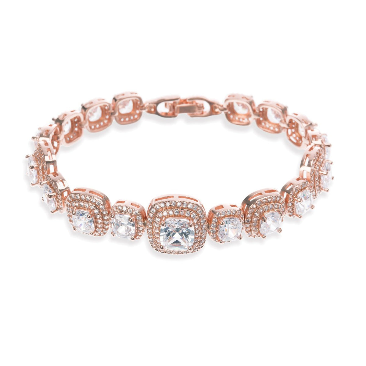 Bracelet de mariée&lt;br&gt;Belize Rose - MP Paris