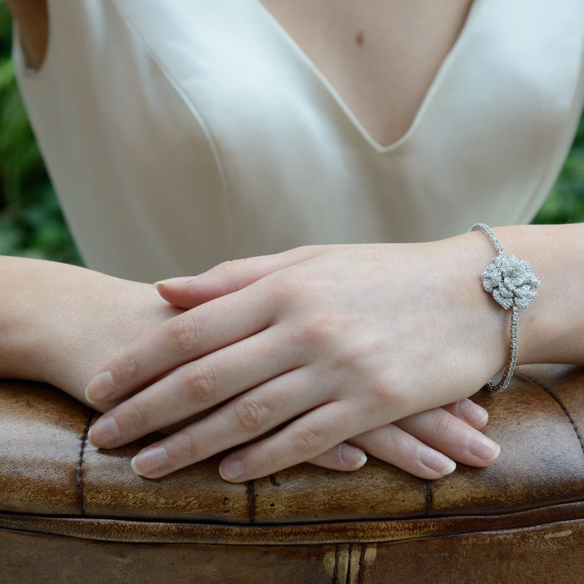 Bracelet de mariée&lt;br&gt;Blossom - MP Paris
