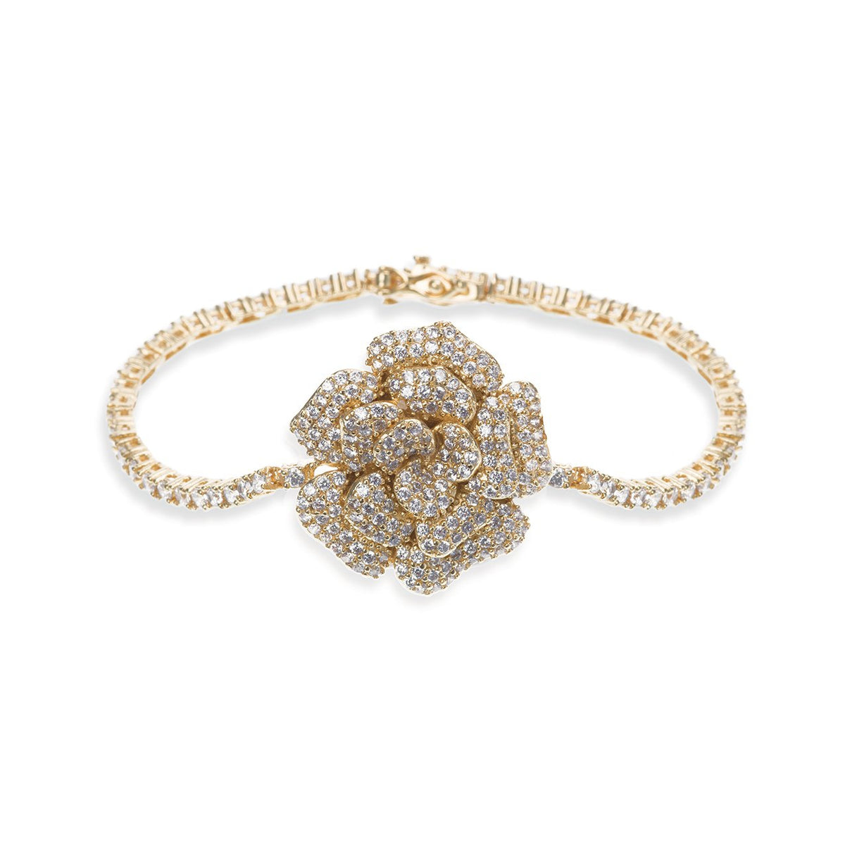 Bracelet de mariée&lt;br&gt;Blossom Or - MP Paris