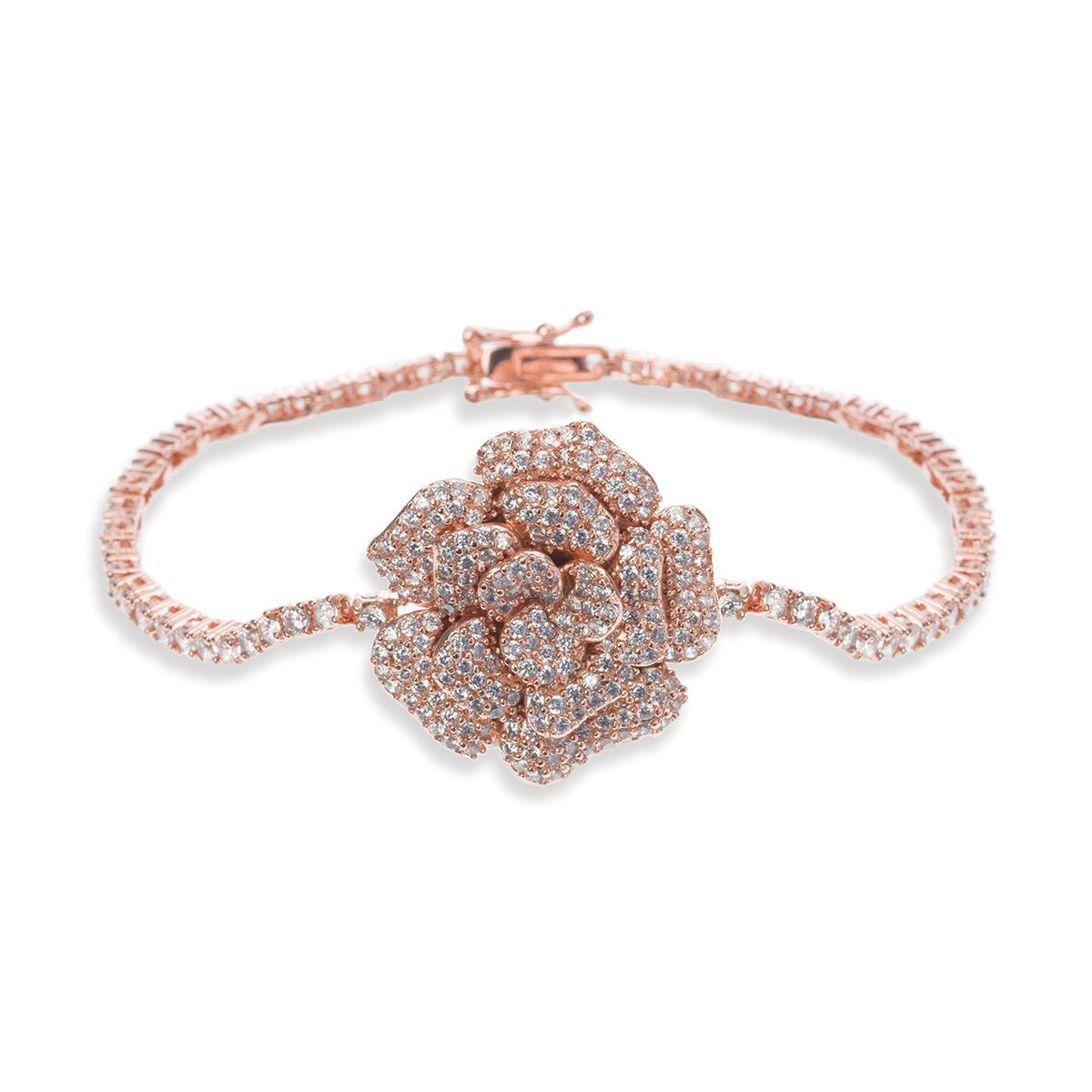 Bracelet de mariée&lt;br&gt;Blossom Rose - MP Paris