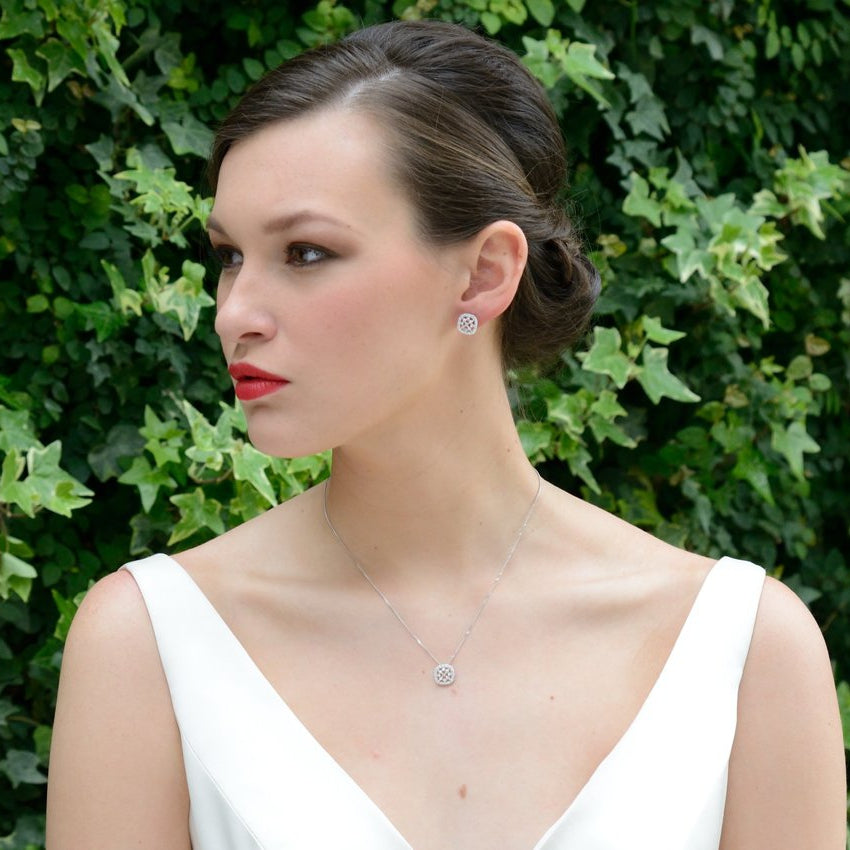 Parure Collier - Boucles d&#39;oreilles&lt;br&gt;Bourbon - MP Paris