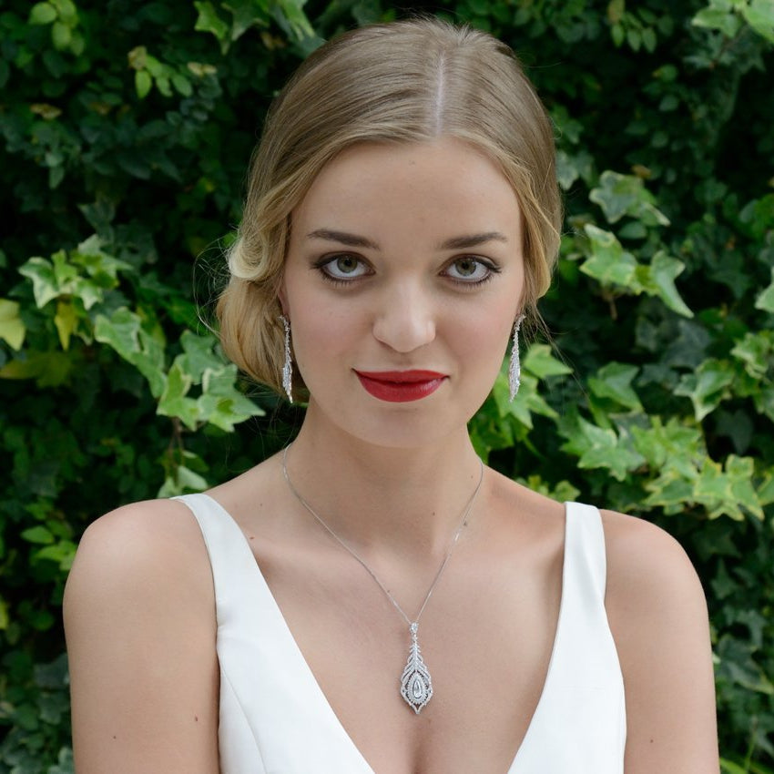 Parure Collier - Boucles d&#39;oreilles&lt;br&gt;Café Royal - MP Paris