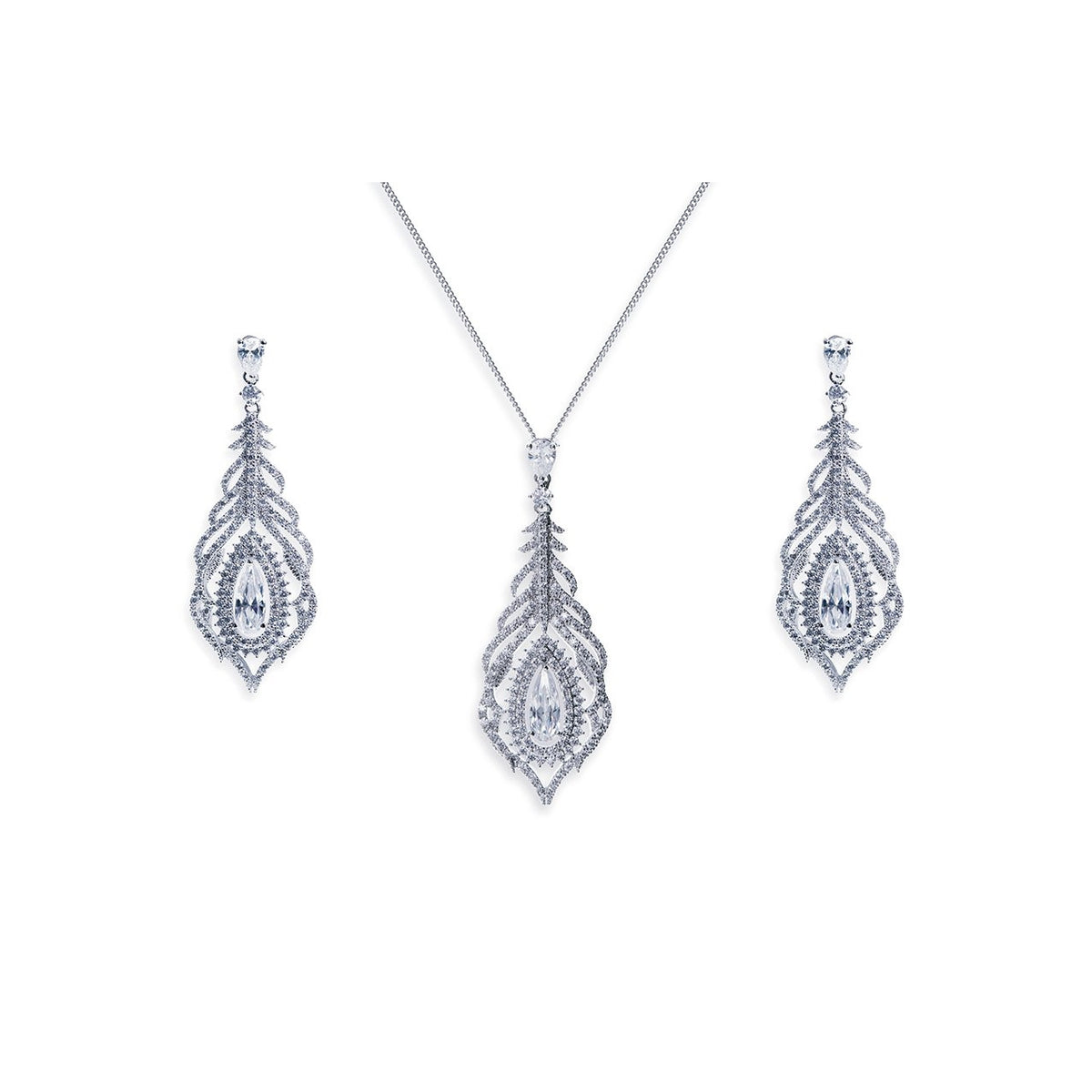 Parure Collier - Boucles d&#39;oreilles&lt;br&gt;Café Royal - MP Paris