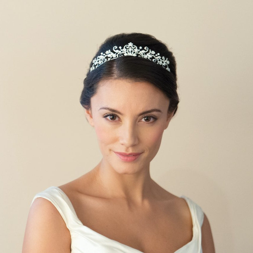 DIADEME MARIAGE STRASS&lt;br&gt;Caitlin - MP Paris