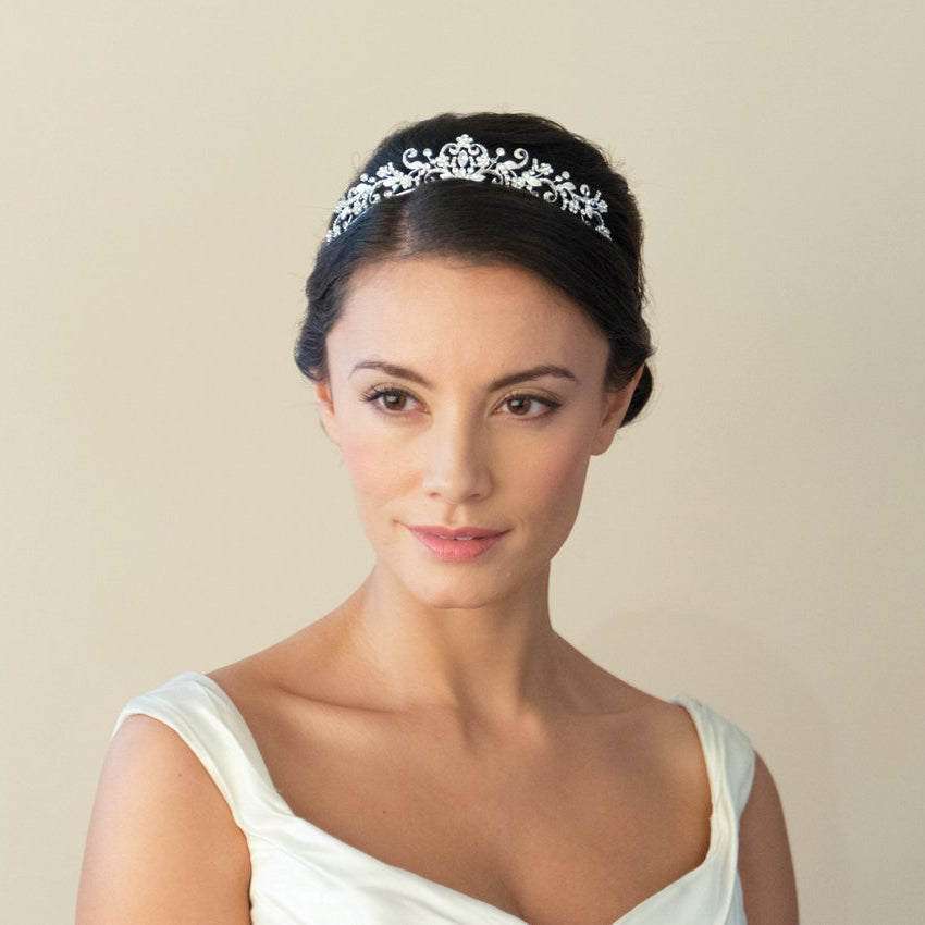 DIADEME MARIAGE STRASS&lt;br&gt;Caitlin - MP Paris