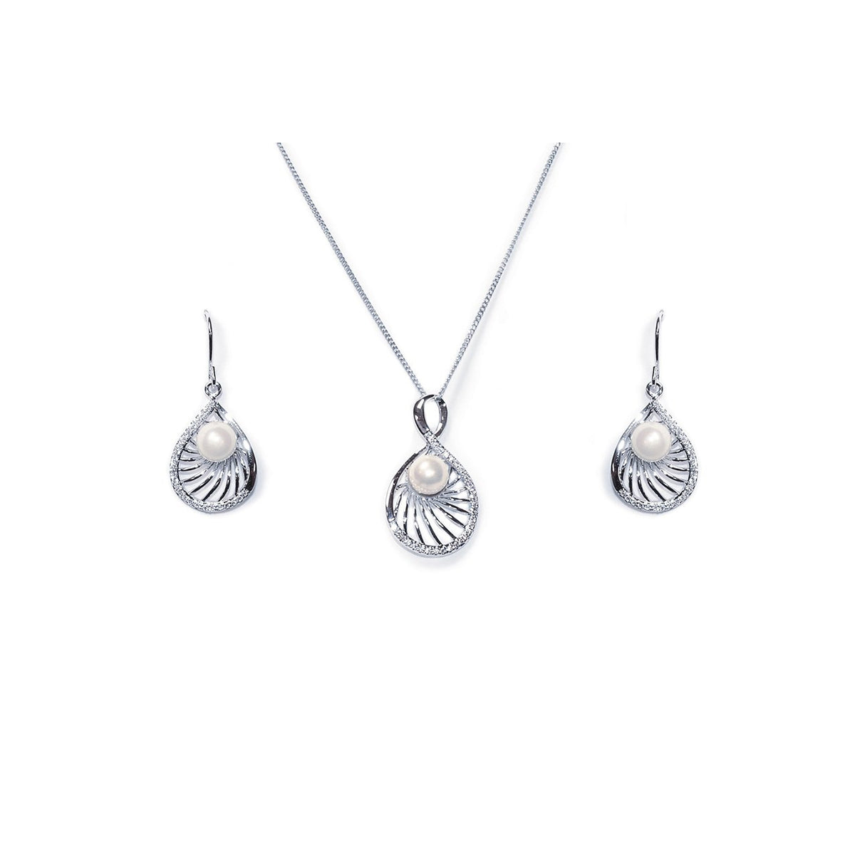 Parure Collier - Boucles d&#39;oreilles&lt;br&gt;Century - MP Paris