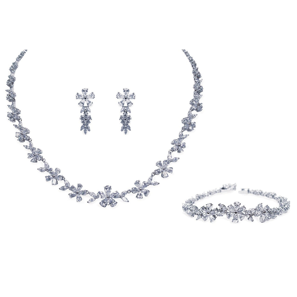 Parure Collier - Boucles d'oreilles - Bracelet<br>Cherish - MP Paris