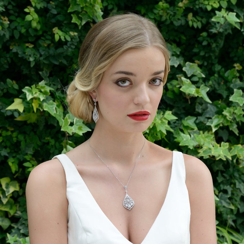 Parure Collier - Boucles d&#39;oreilles&lt;br&gt;Chinatown - MP Paris