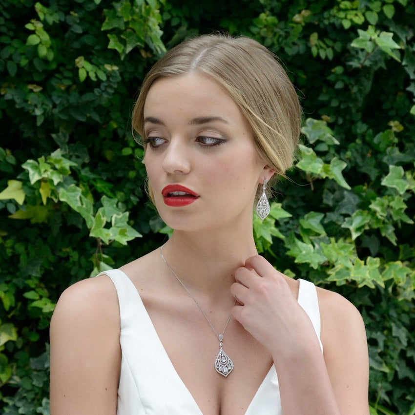 Parure Collier - Boucles d&#39;oreilles&lt;br&gt;Chinatown - MP Paris