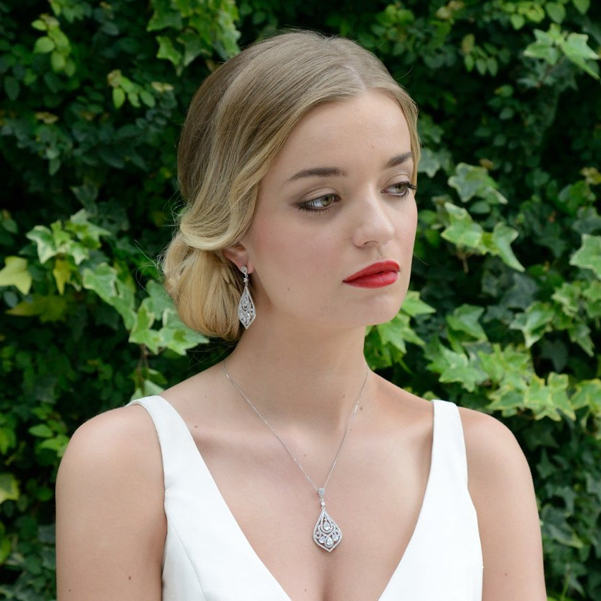 Parure Collier - Boucles d&#39;oreilles&lt;br&gt;Chinatown - MP Paris