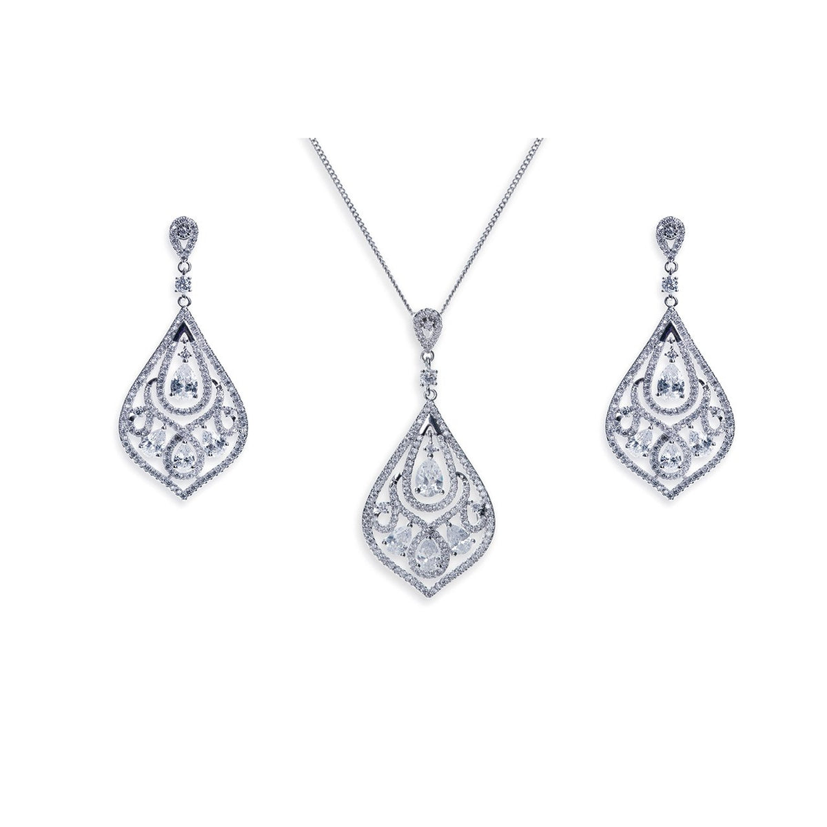 Parure Collier - Boucles d&#39;oreilles&lt;br&gt;Chinatown - MP Paris