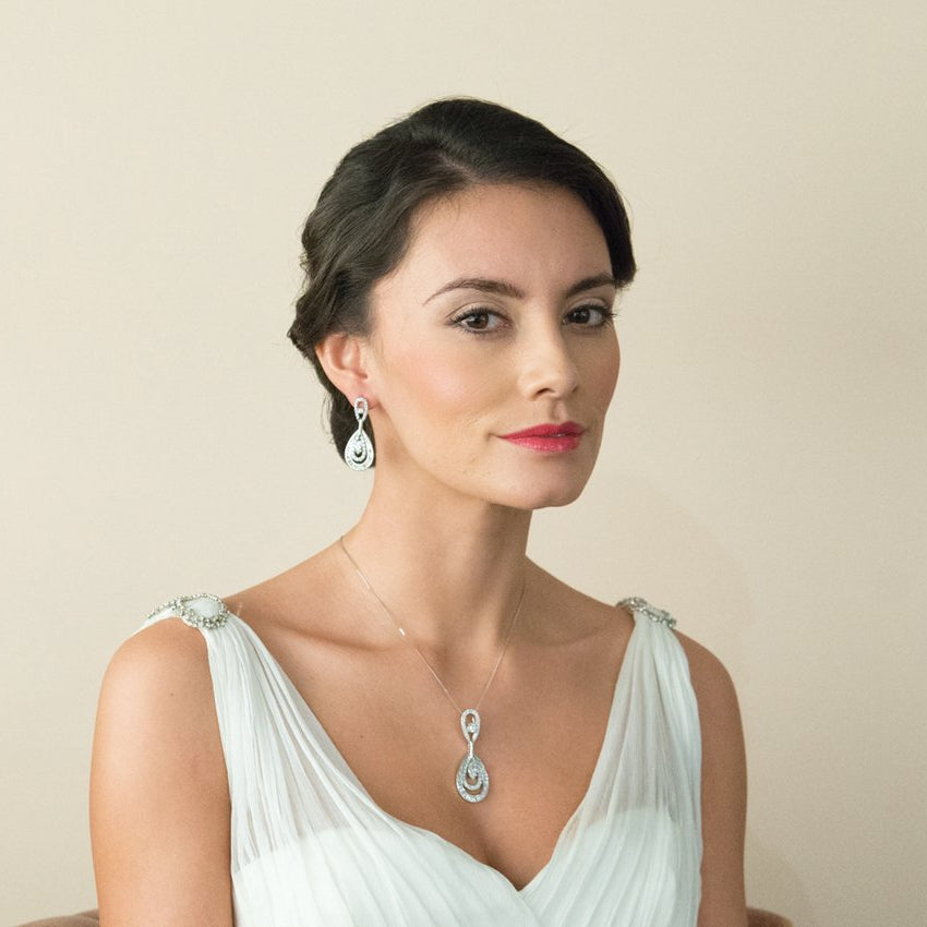 Parure Collier - Boucles d&#39;oreilles&lt;br&gt;Chrysler - MP Paris