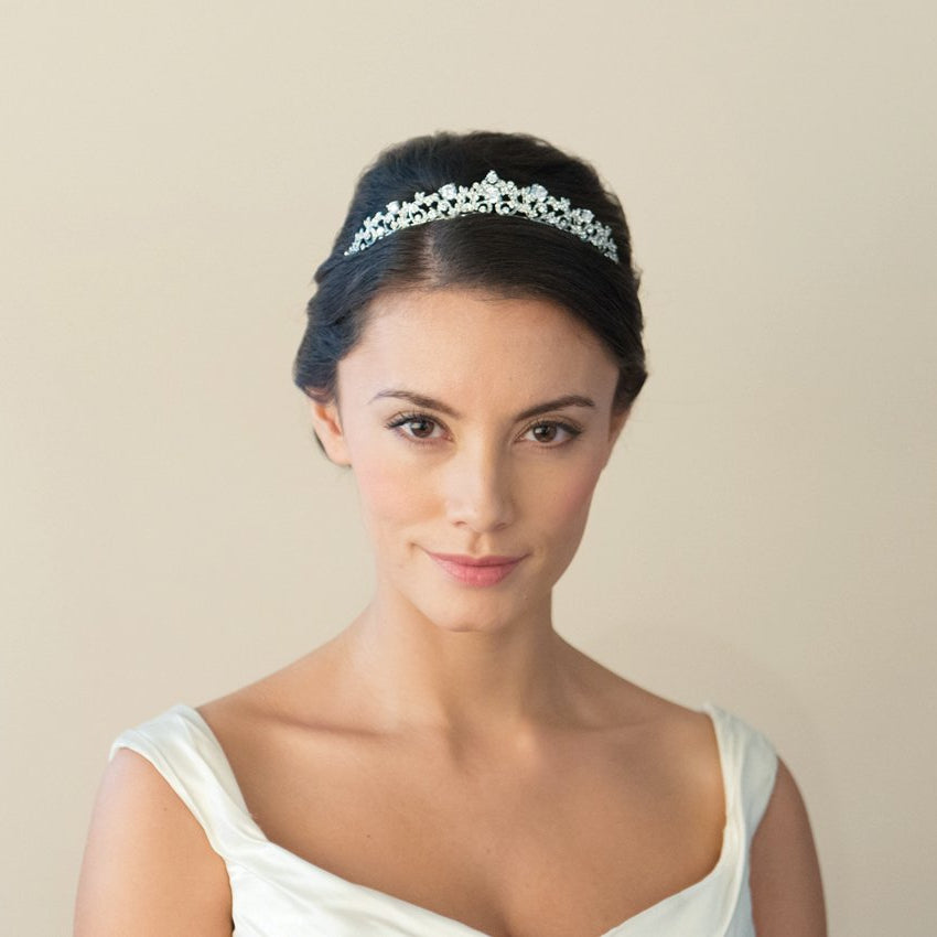 Accessoire cheveux mariée Clementine - Diadème Collection - MP Paris