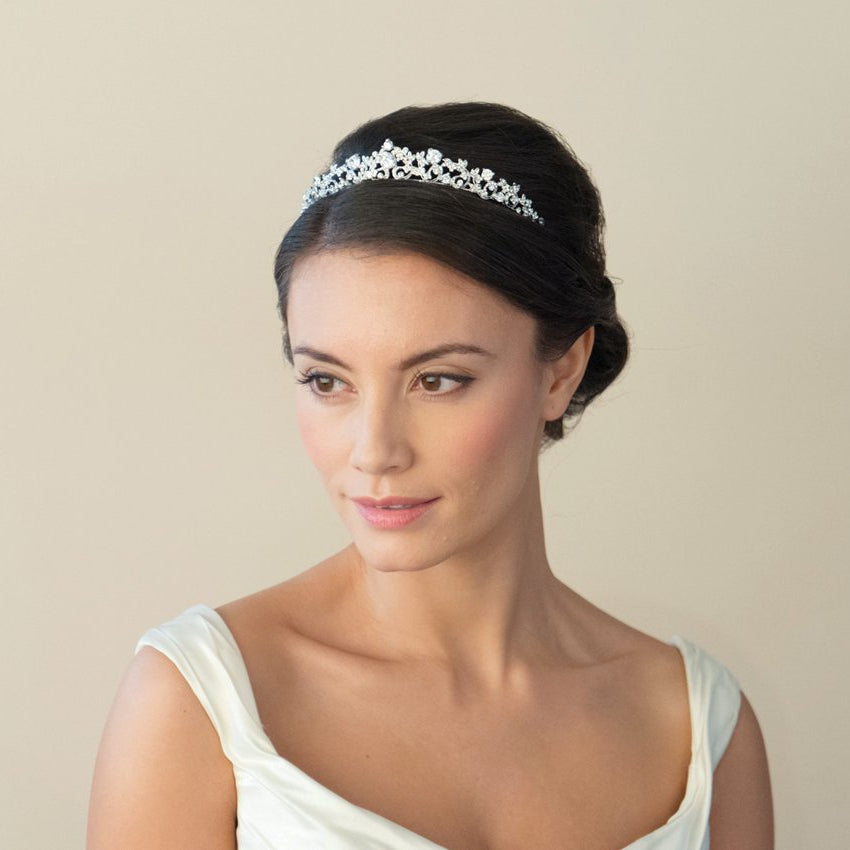 Accessoire cheveux mariée Clementine - Diadème Collection - MP Paris
