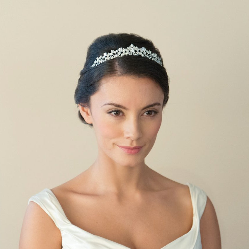 Accessoire cheveux mariée Clementine - Diadème Collection - MP Paris