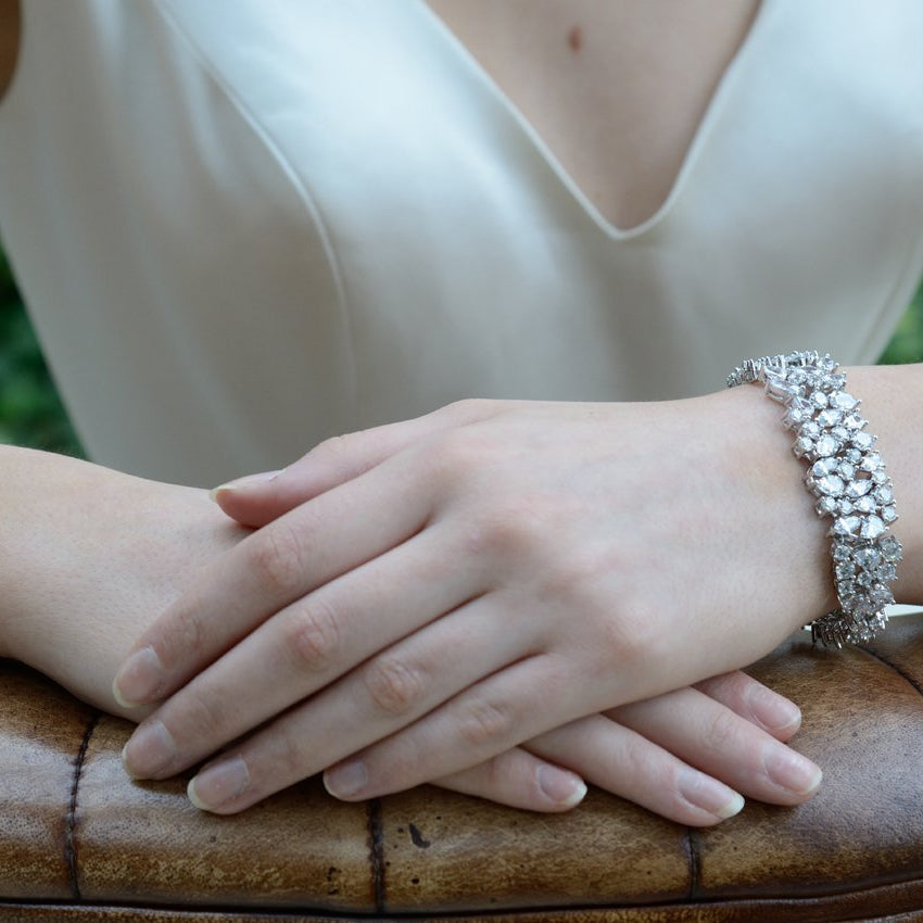 Bracelet de mariée&lt;br&gt;Cote d&#39;Azure - MP Paris