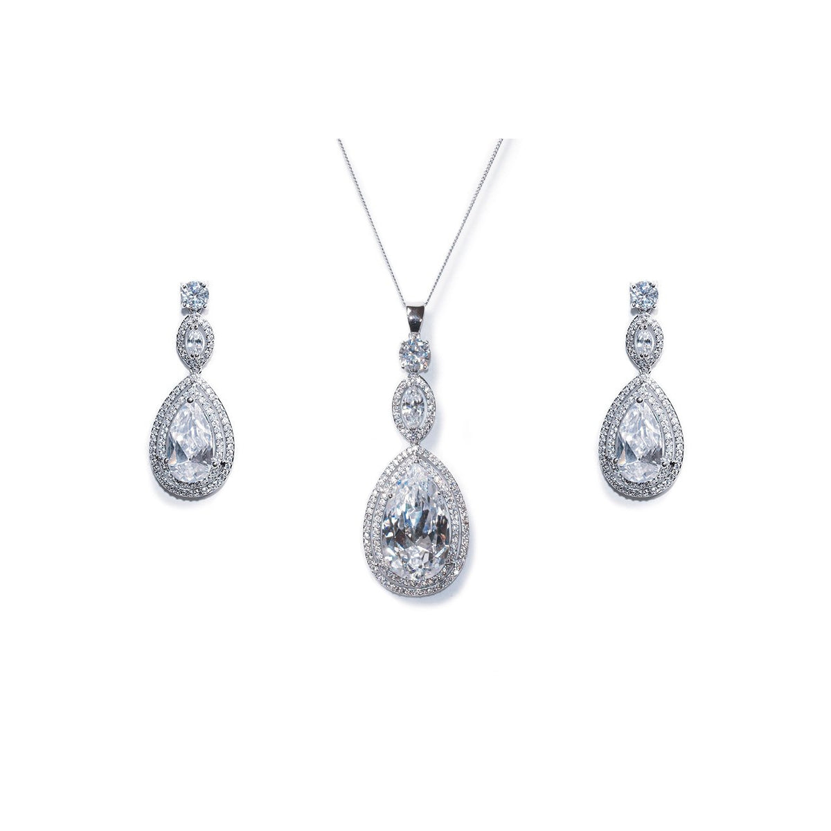 Parure Collier - Boucles d&#39;oreilles&lt;br&gt;Cotton Club - MP Paris