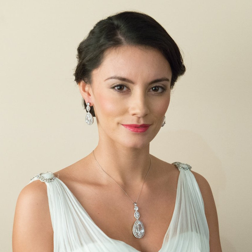 Parure Collier - Boucles d&#39;oreilles&lt;br&gt;Cotton Club - MP Paris