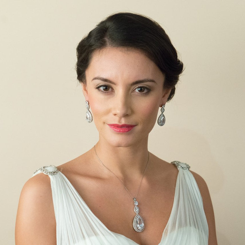 Parure Collier - Boucles d&#39;oreilles&lt;br&gt;Cotton Club - MP Paris