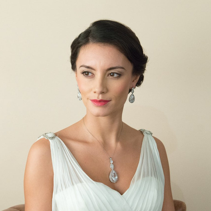 Parure Collier - Boucles d&#39;oreilles&lt;br&gt;Cotton Club - MP Paris