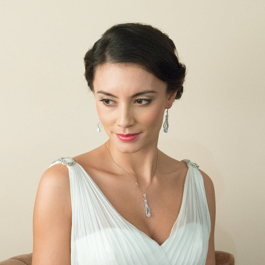 Parure Collier - Boucles d&#39;oreilles&lt;br&gt;Decadence - MP Paris