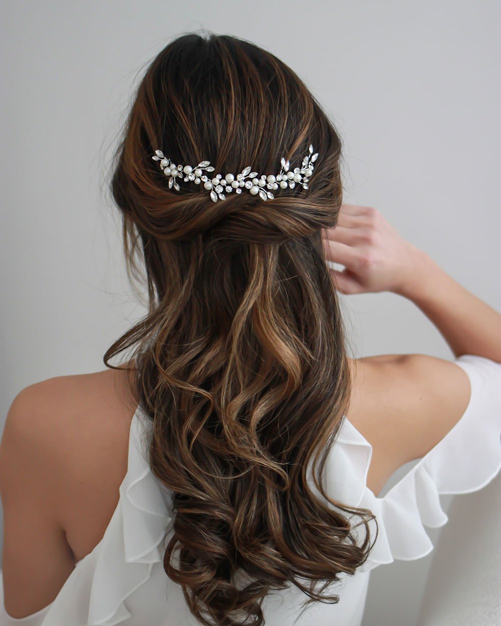 HEADBAND CHEVEUX&lt;BR&gt;Emmy Floral