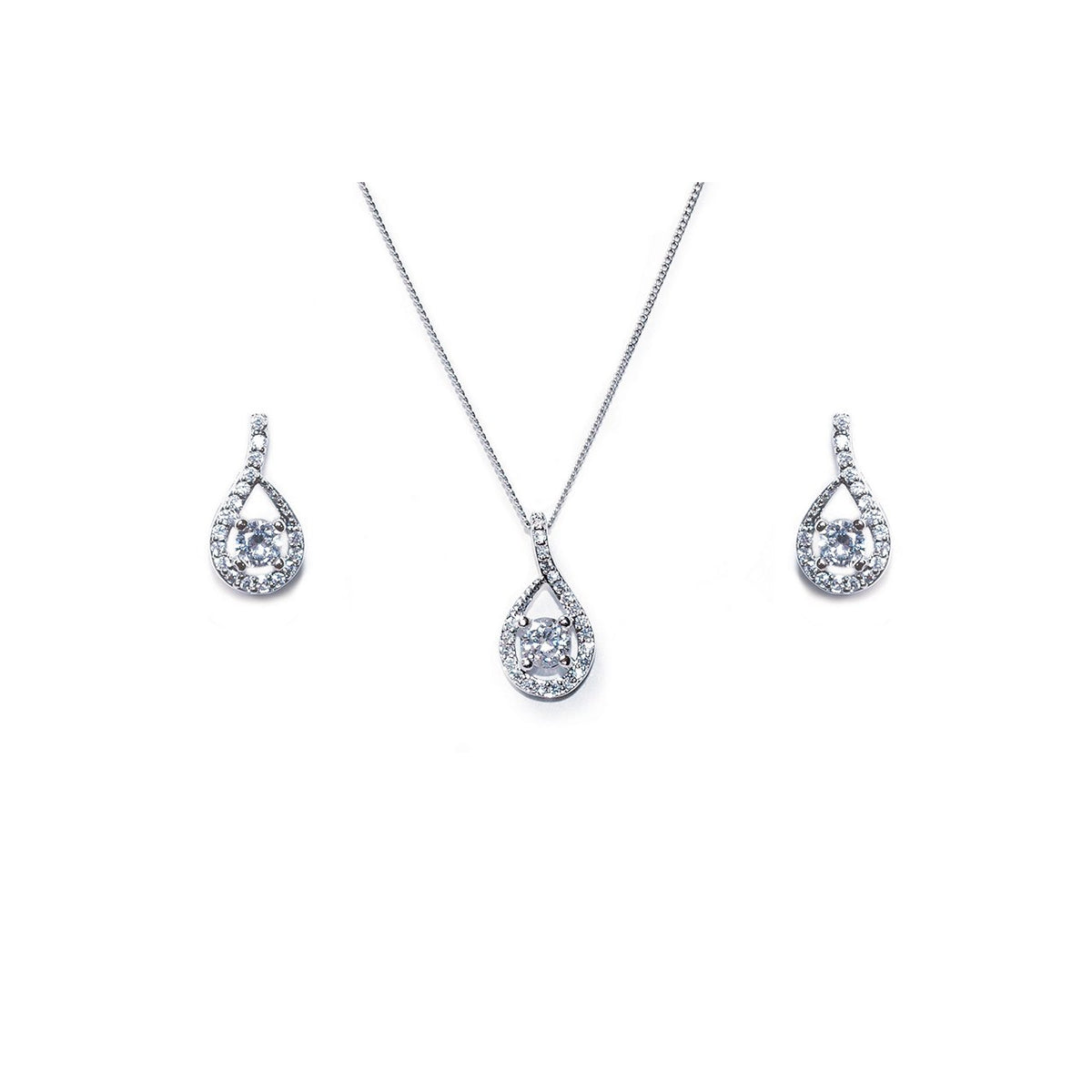 Parure Collier - Boucles d&#39;oreilles&lt;br&gt;Eternity - MP Paris