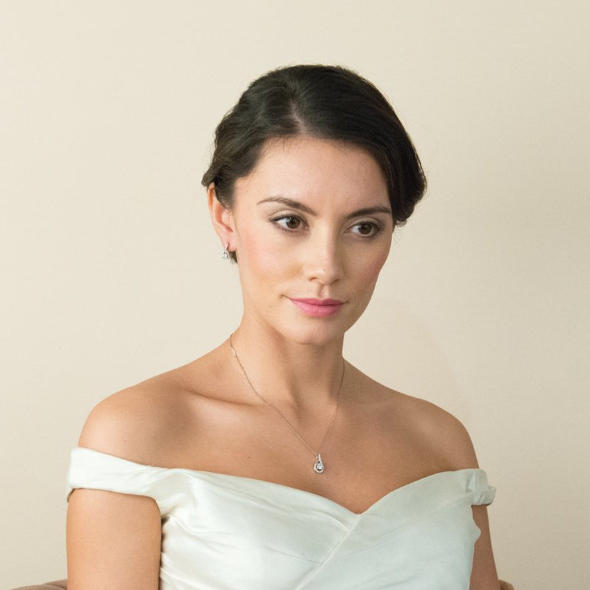 Parure Collier - Boucles d&#39;oreilles&lt;br&gt;Eternity - MP Paris