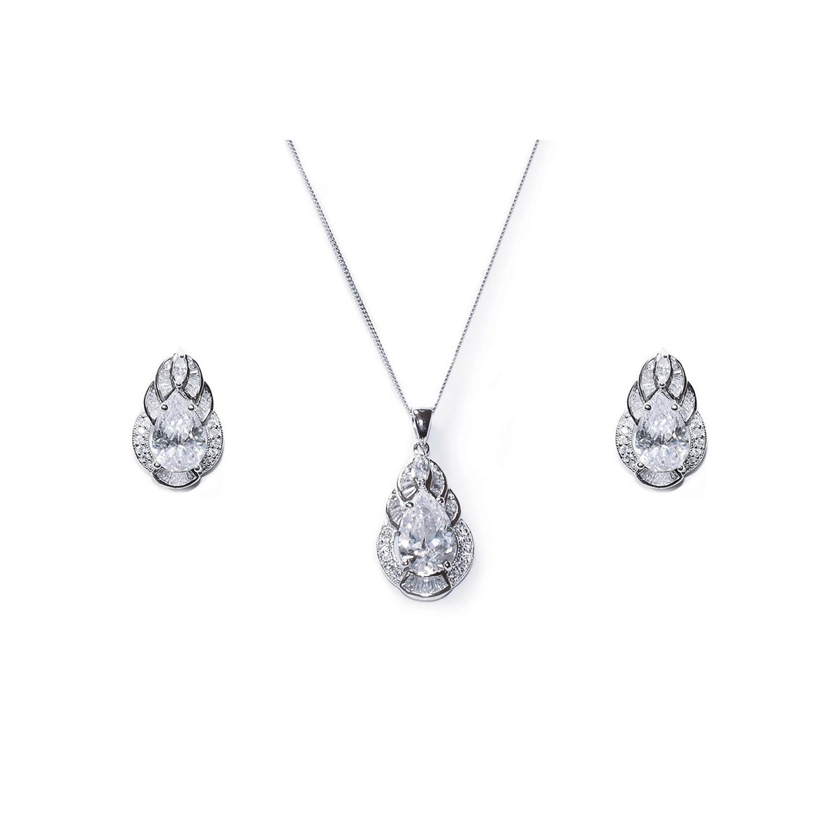 Parure Collier - Boucles d&#39;oreilles&lt;br&gt;Fairfax - MP Paris