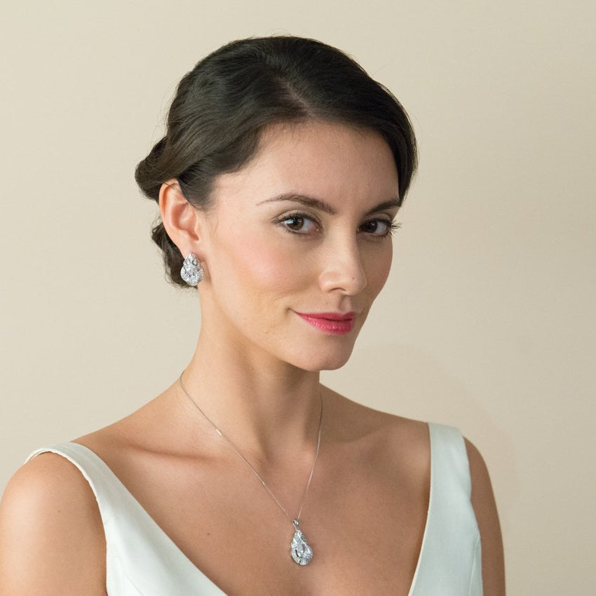 Parure Collier - Boucles d&#39;oreilles&lt;br&gt;Fairfax - MP Paris