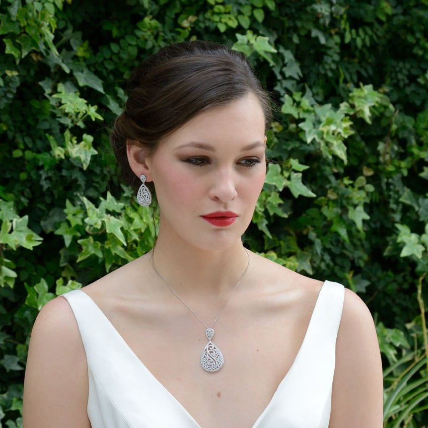 Parure Collier - Boucles d&#39;oreilles&lt;br&gt;Grand Central - MP Paris