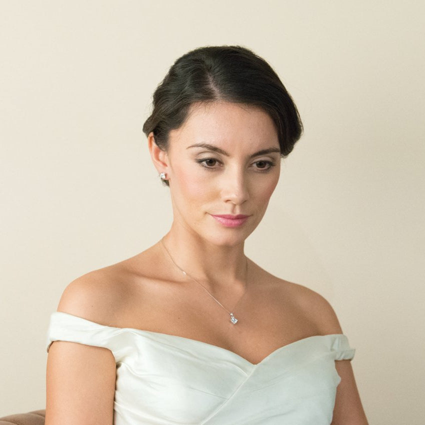 Parure Collier - Boucles d&#39;oreilles&lt;br&gt;Illusion - MP Paris