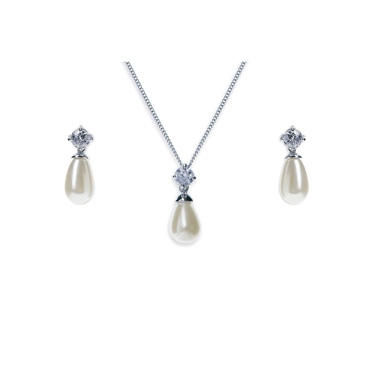 Parure Collier - Boucles d&#39;oreilles&lt;br&gt;Imperial Pearl - MP Paris