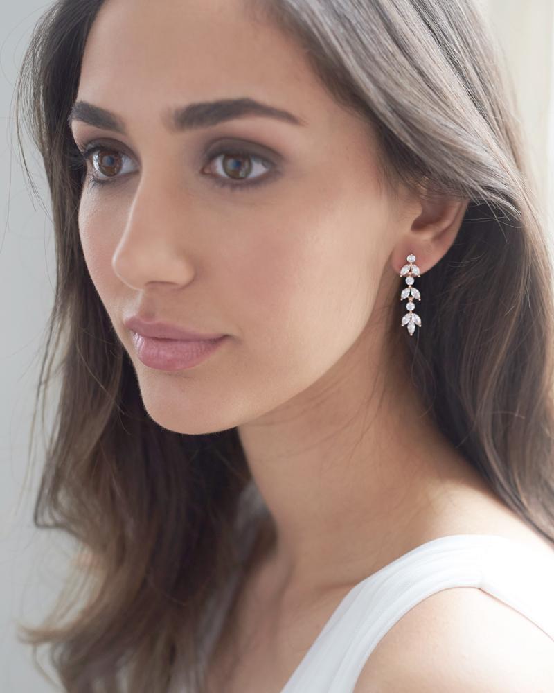 BOUCLES D'OREILLES DEMOISELLES D'HONNEUR<BR>Sydney