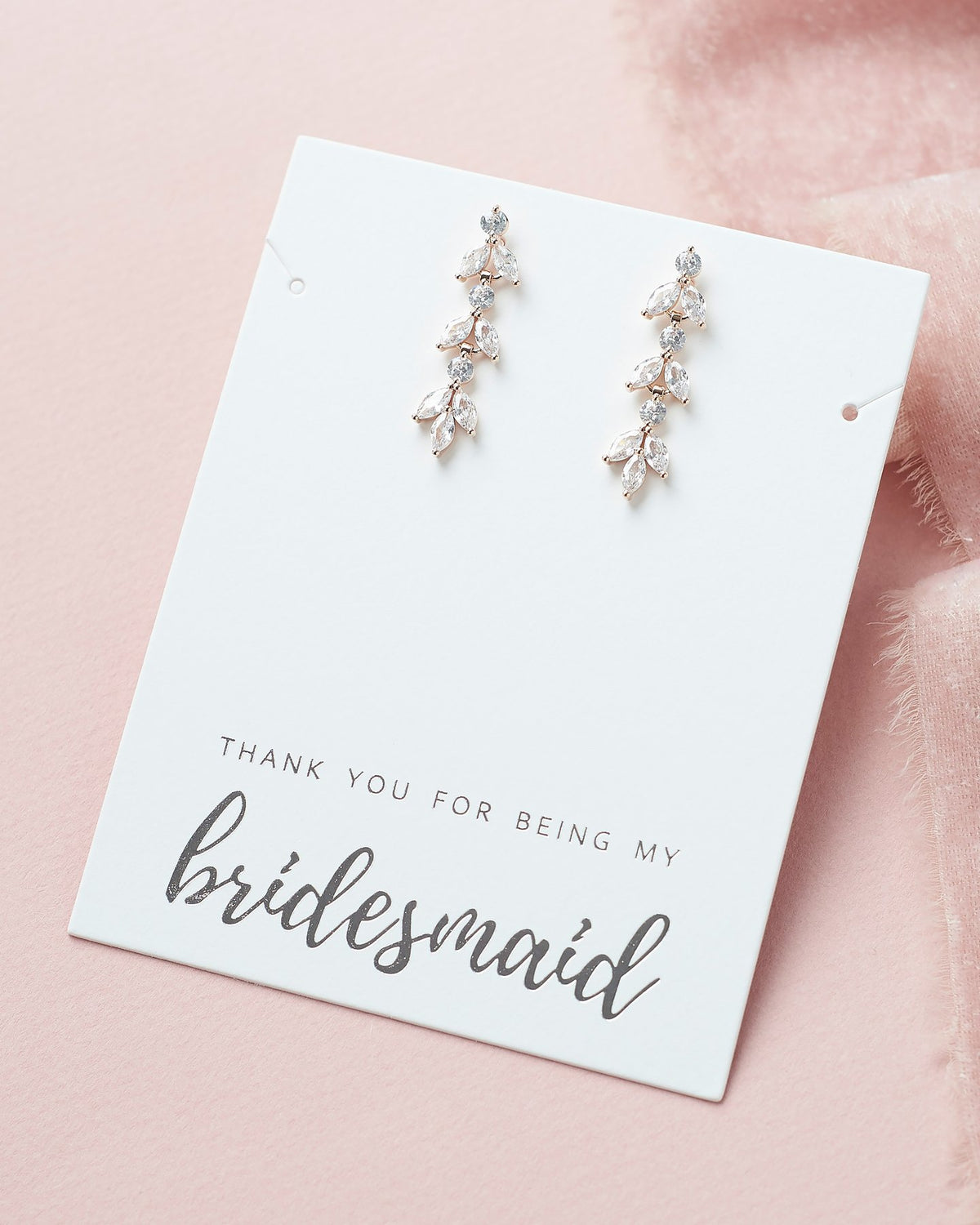 BOUCLES D'OREILLES DEMOISELLES D'HONNEUR<BR>Sydney