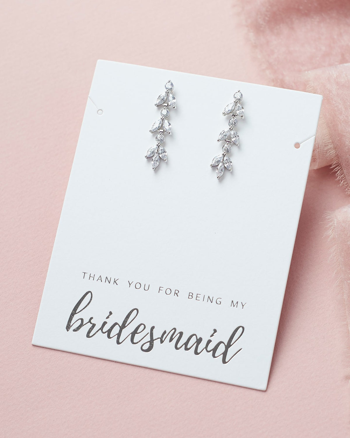 BOUCLES D'OREILLES DEMOISELLES D'HONNEUR<BR>Sydney