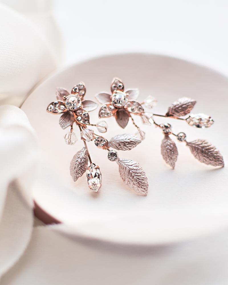 BOUCLES D OREILLES MARIÉE&lt;BR&gt;Katie Or