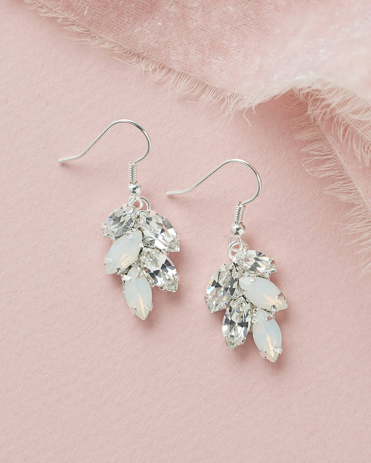 BOUCLES D'OREILLES DEMOISELLES D'HONNEUR<BR>Petite Leaf