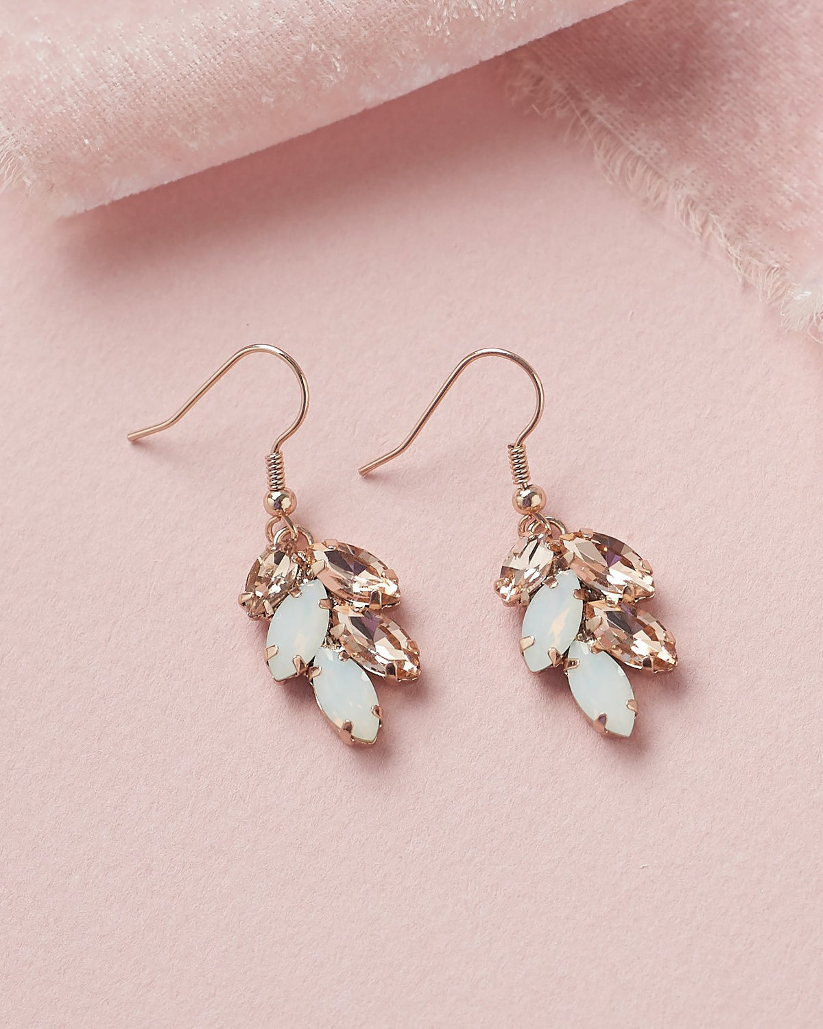 BOUCLES D'OREILLES DEMOISELLES D'HONNEUR<BR>Petite Leaf