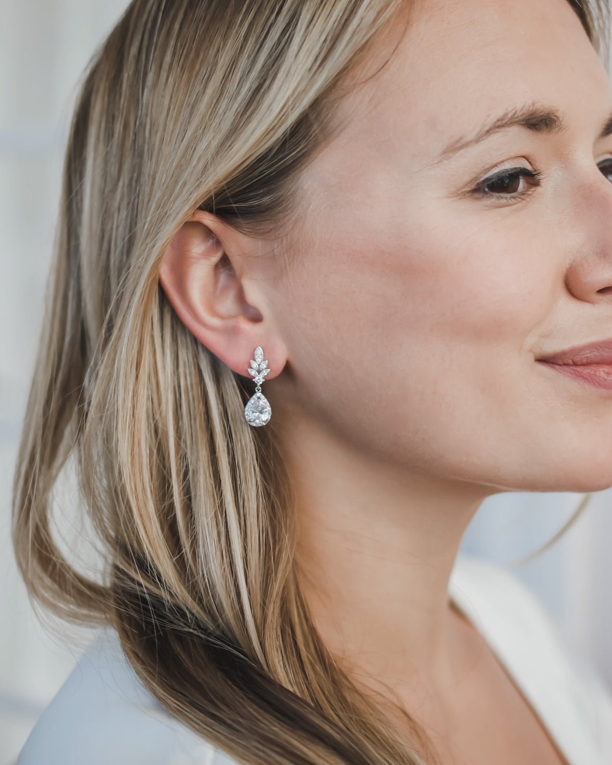 BOUCLES D OREILLES MARIÉE&lt;BR&gt;Emilia