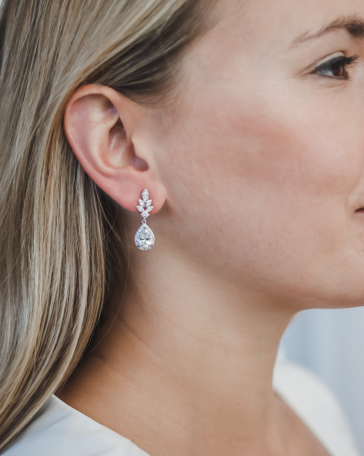 BOUCLES D OREILLES MARIÉE&lt;BR&gt;Emilia