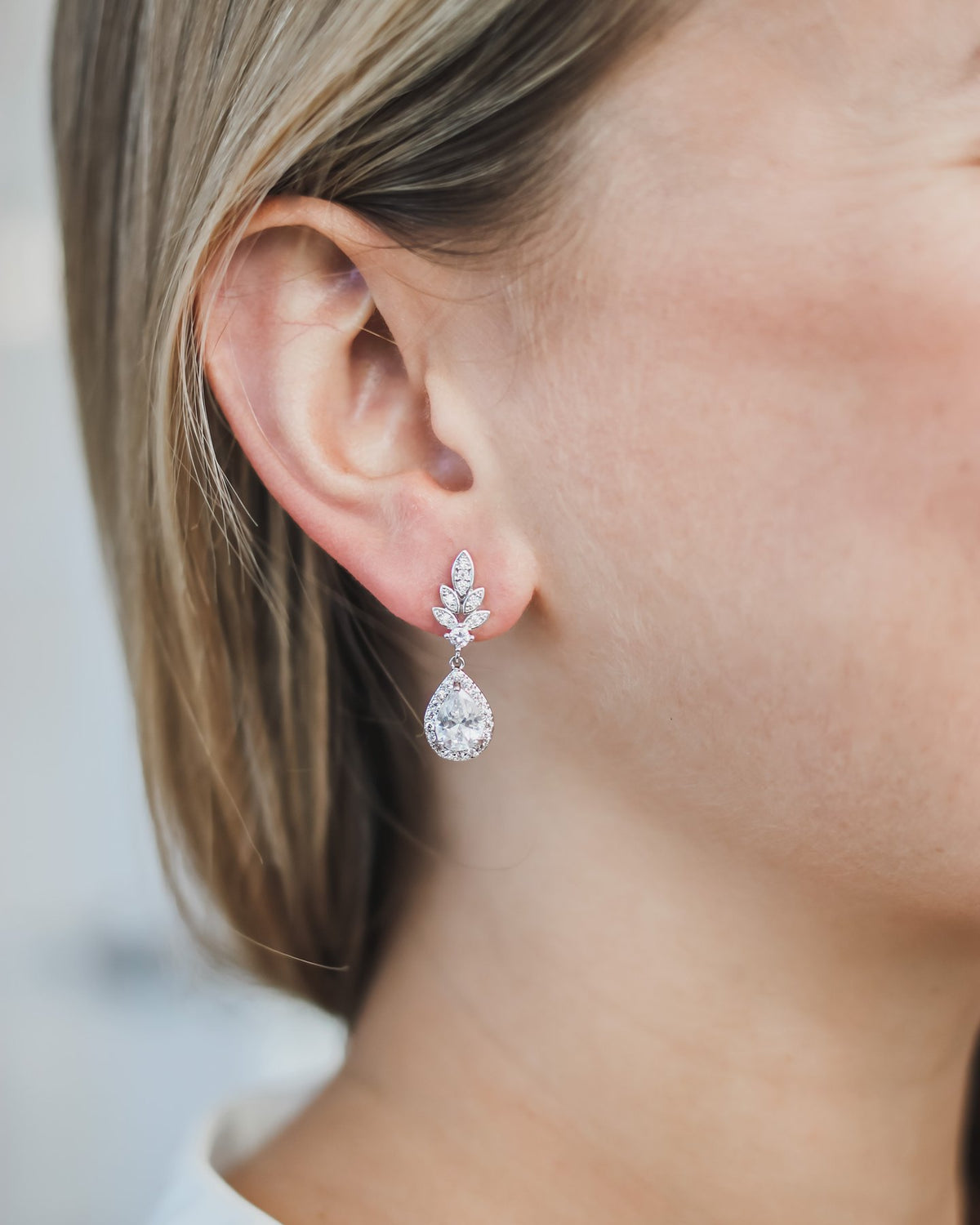 BOUCLES D OREILLES MARIÉE&lt;BR&gt;Emilia