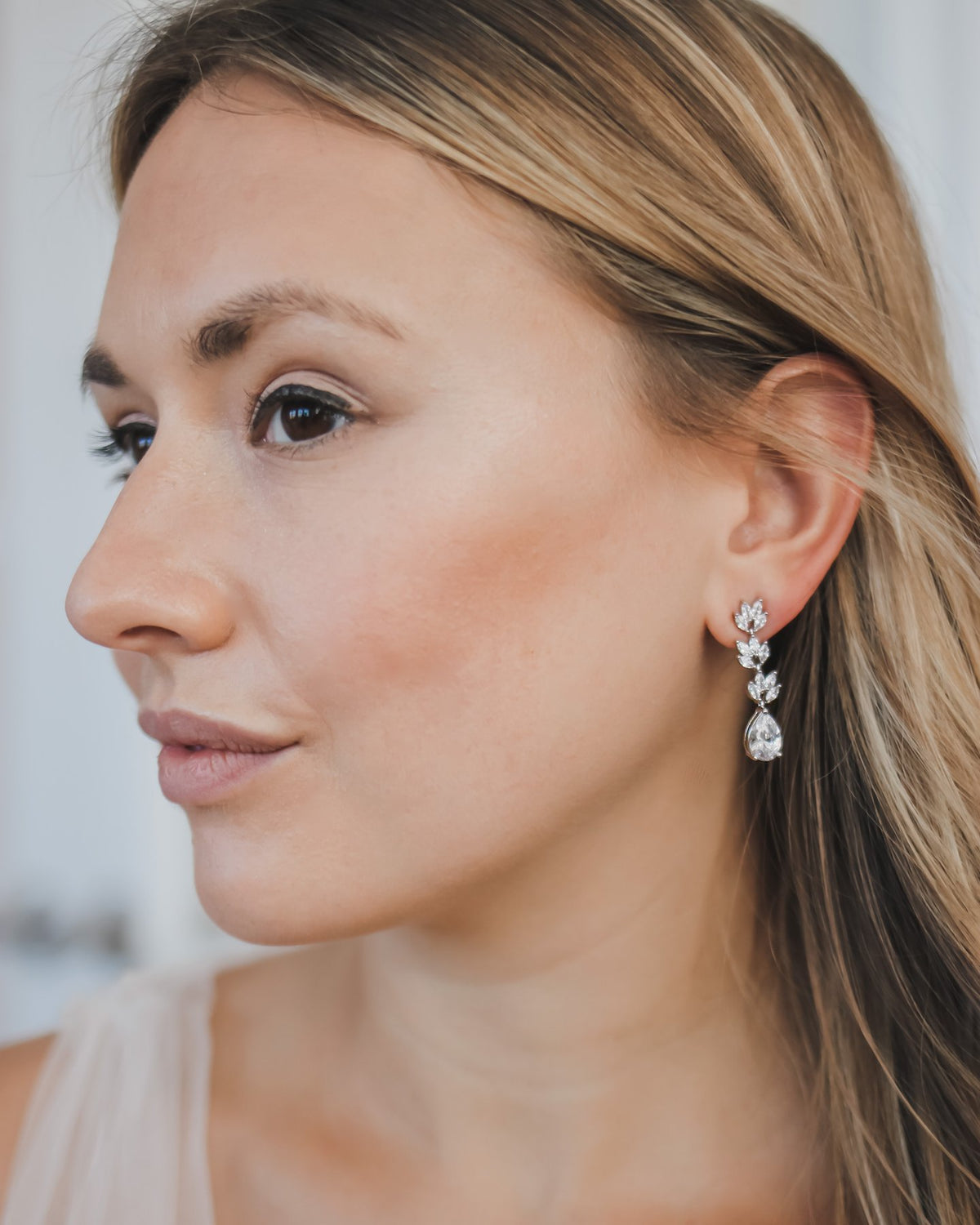 BOUCLES D OREILLES MARIÉE&lt;BR&gt;Nadia