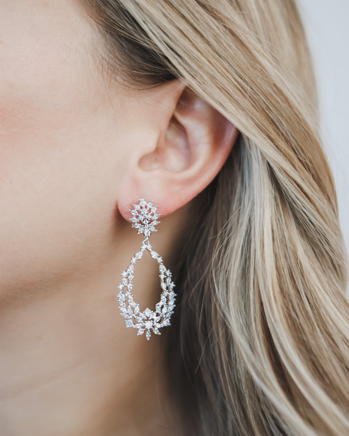 BOUCLES D OREILLES MARIÉE&lt;BR&gt;Rachel