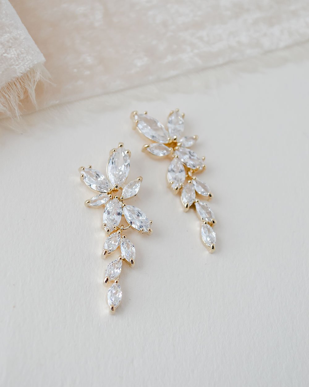 BOUCLES D OREILLES MARIÉE&lt;BR&gt;Nicole