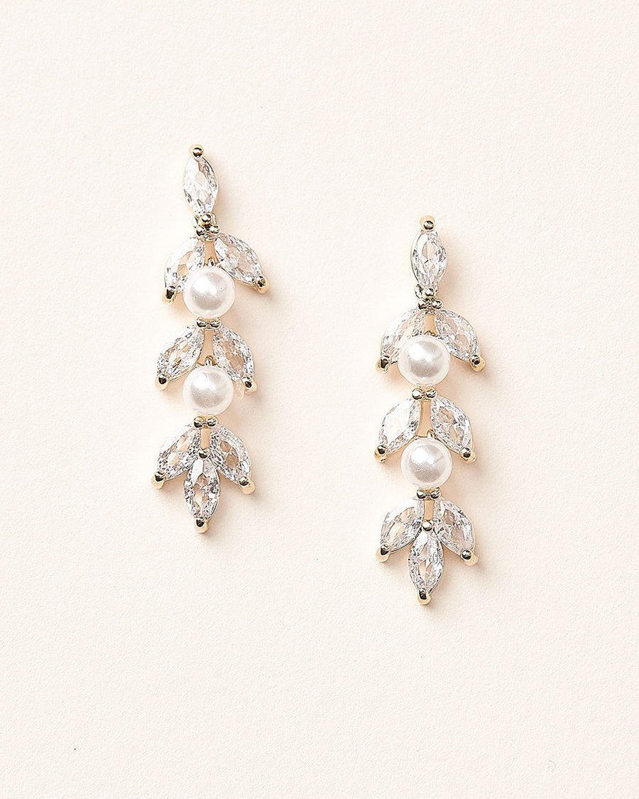 BOUCLES D OREILLES MARIÉE&lt;BR&gt;Sydney Pearl