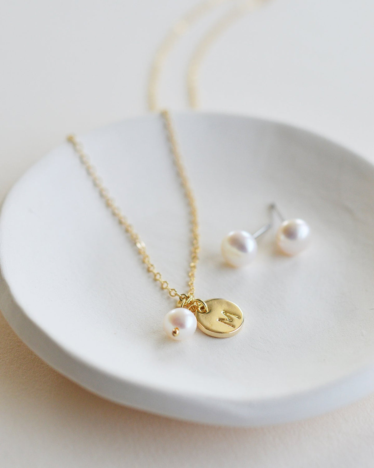 PARURE POUR TEMOINS A PERSONNALISER&lt;BR&gt;Initiale