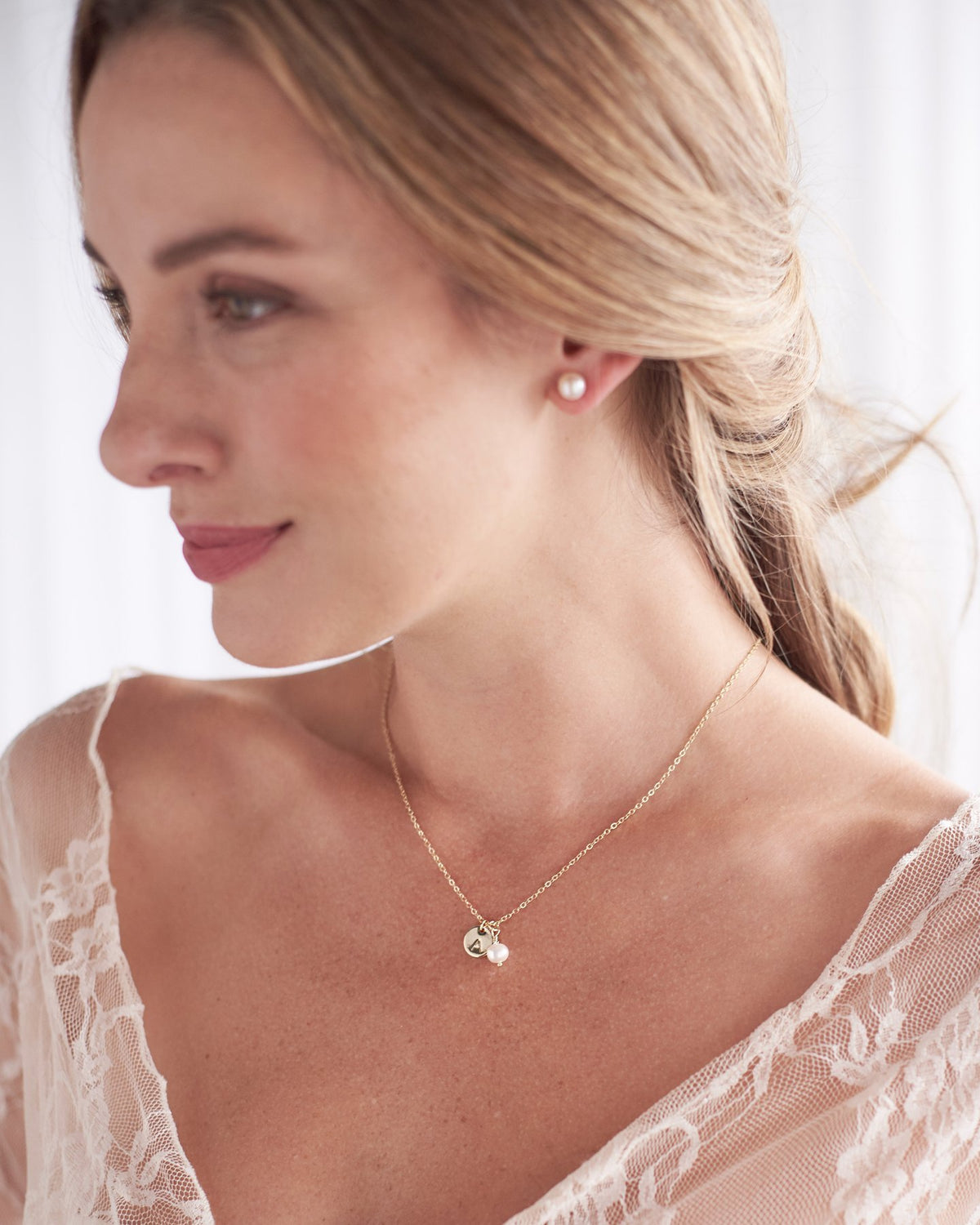 PARURE POUR TEMOINS A PERSONNALISER&lt;BR&gt;Initiale